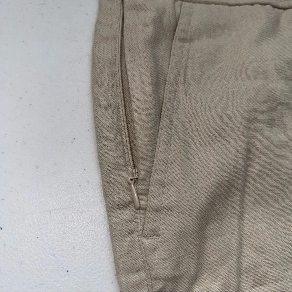 Guess‎ Men's Linen Shorts khaki Size Xl Beige Drawstring New NWT Pockets - Picture 9 of 12